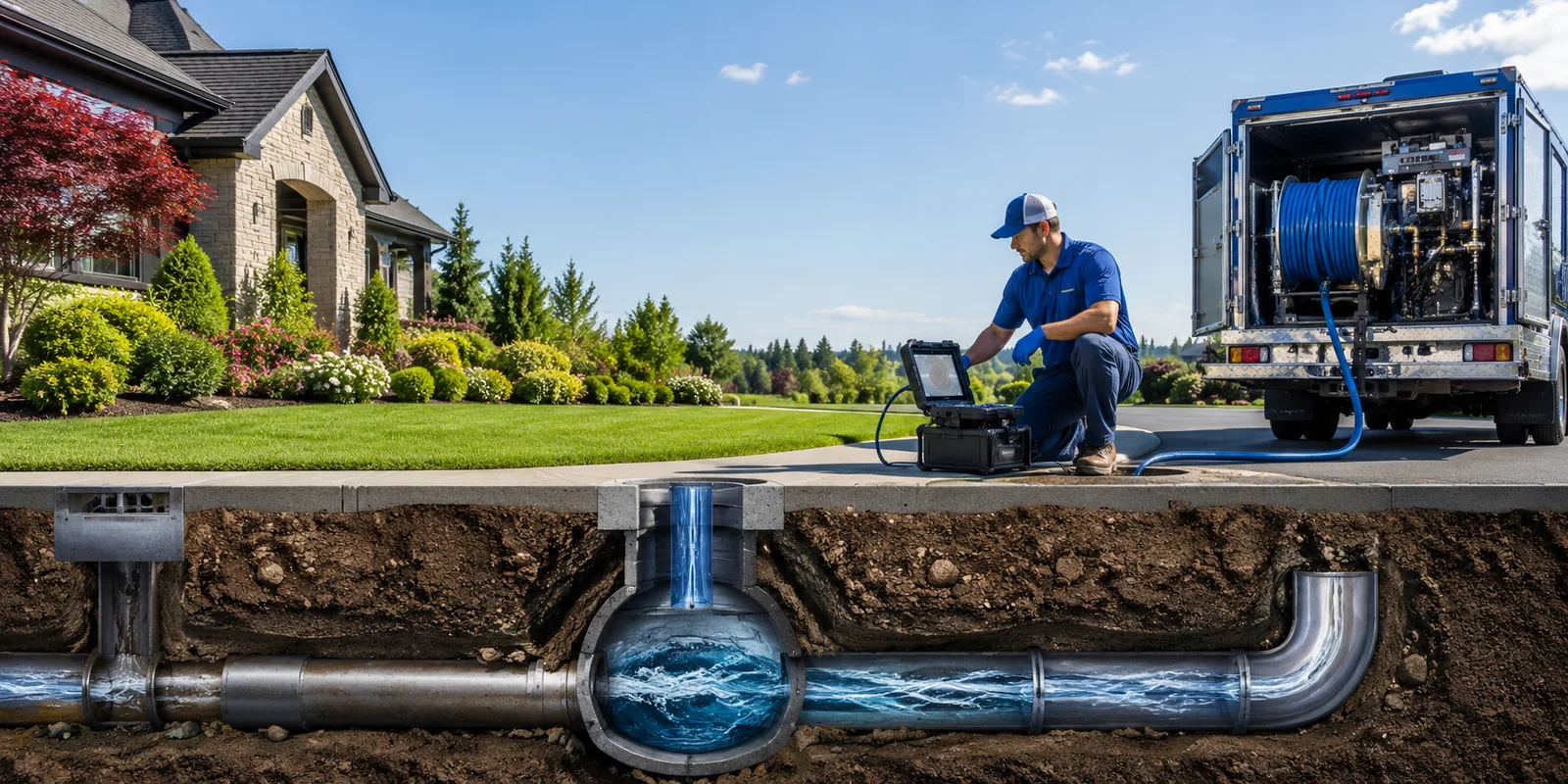 Drainage restoration information for Looneyville, WV